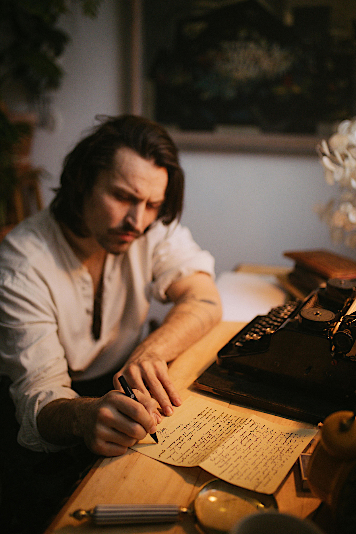 Warm tone writer.
